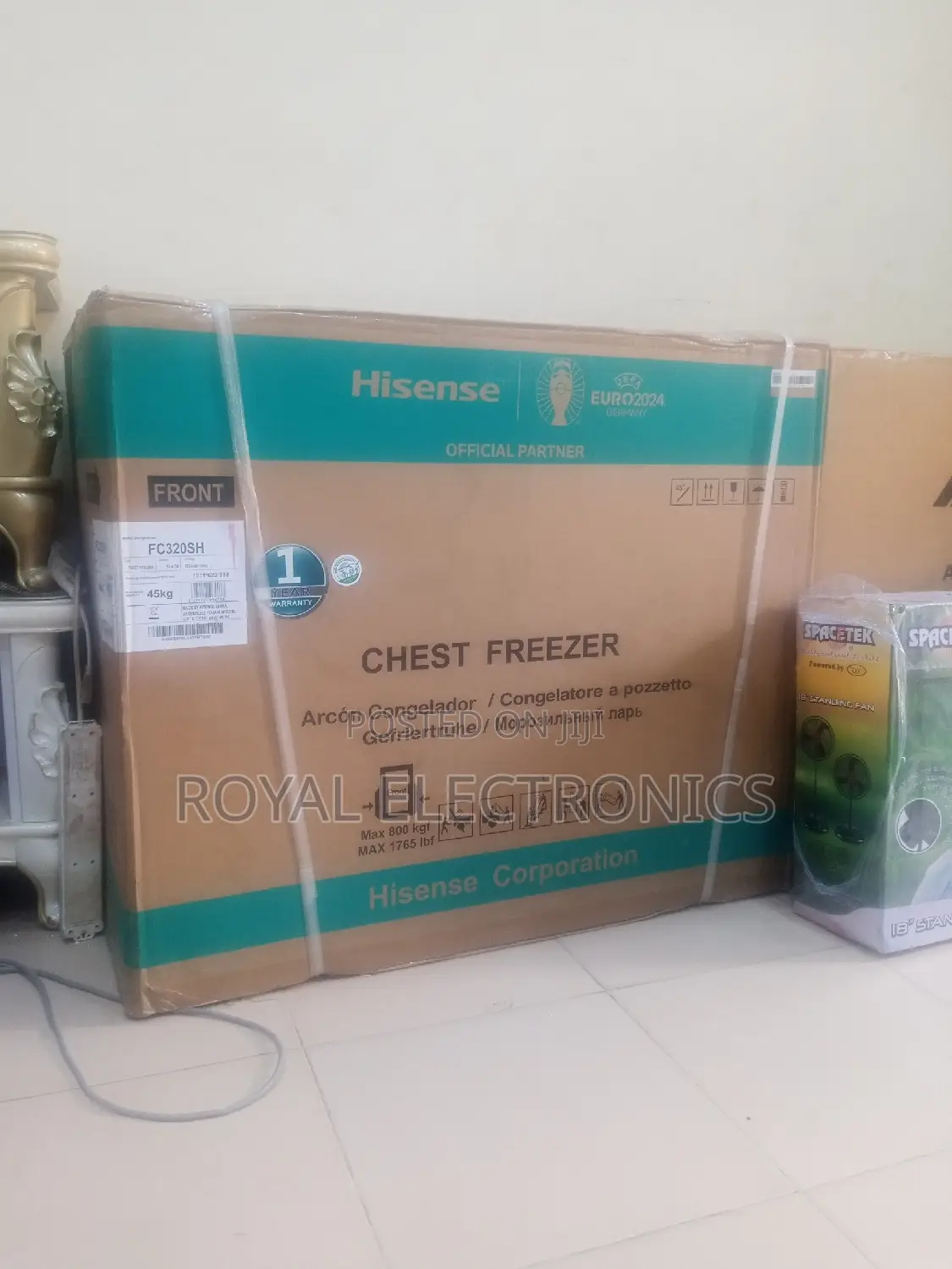 Brand New Hisense Fc320sh 250l Chest Freezer