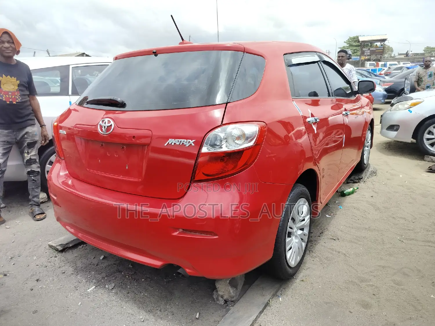 Toyota Matrix 2010 Red