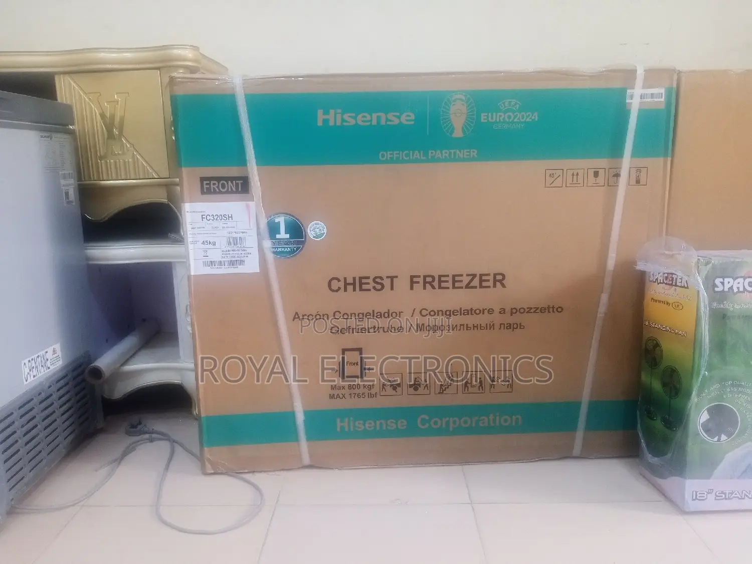 Very New Hisense Fc320sh 250l Chest Freezer