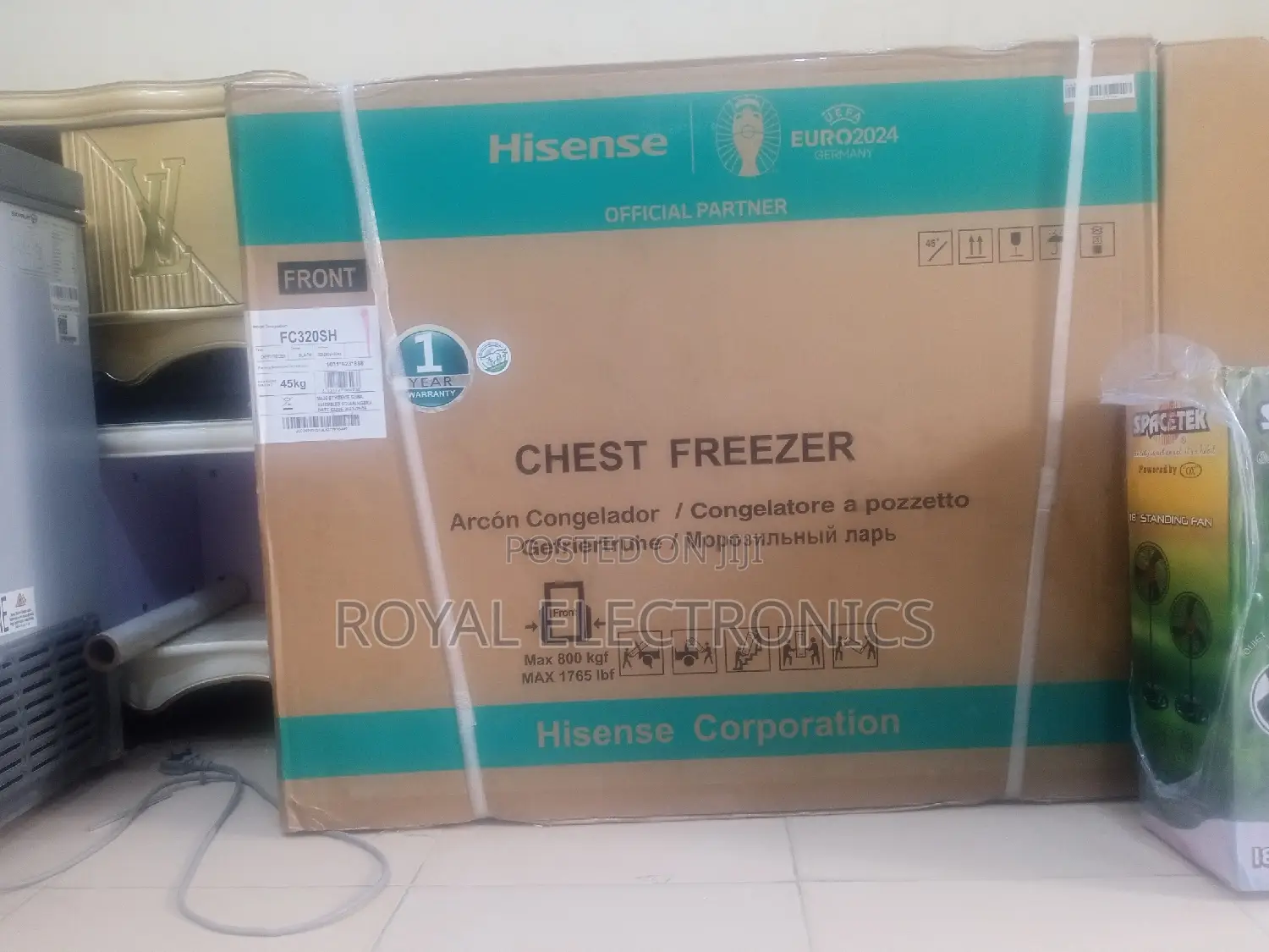 Very New Hisense Fc320sh 250l Chest Freezer