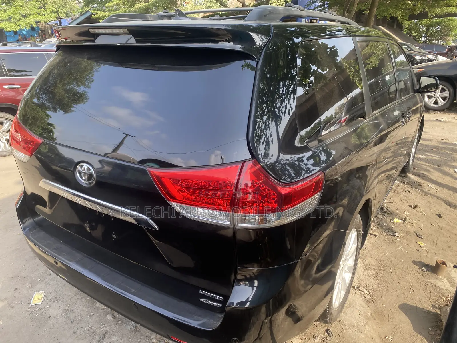 Toyota Sienna Limited 7 Passenger 2010 Black
