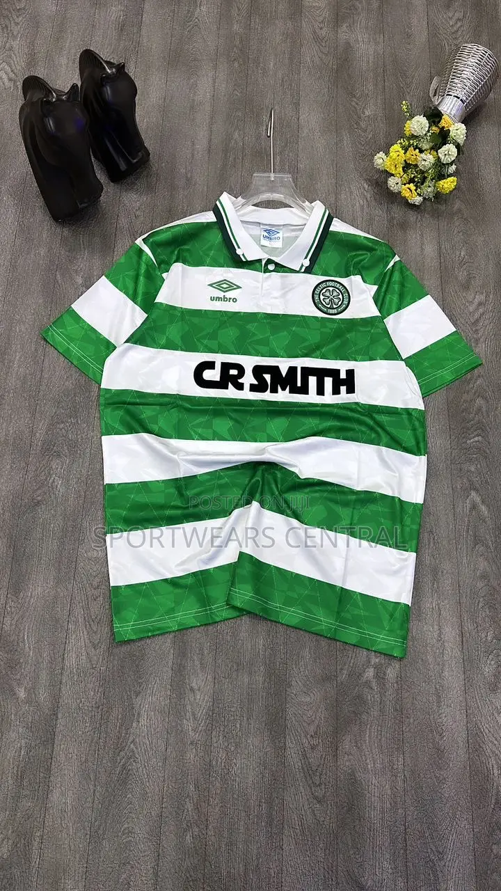 Original Celtic Retro Old Football JERSEY at 25,000