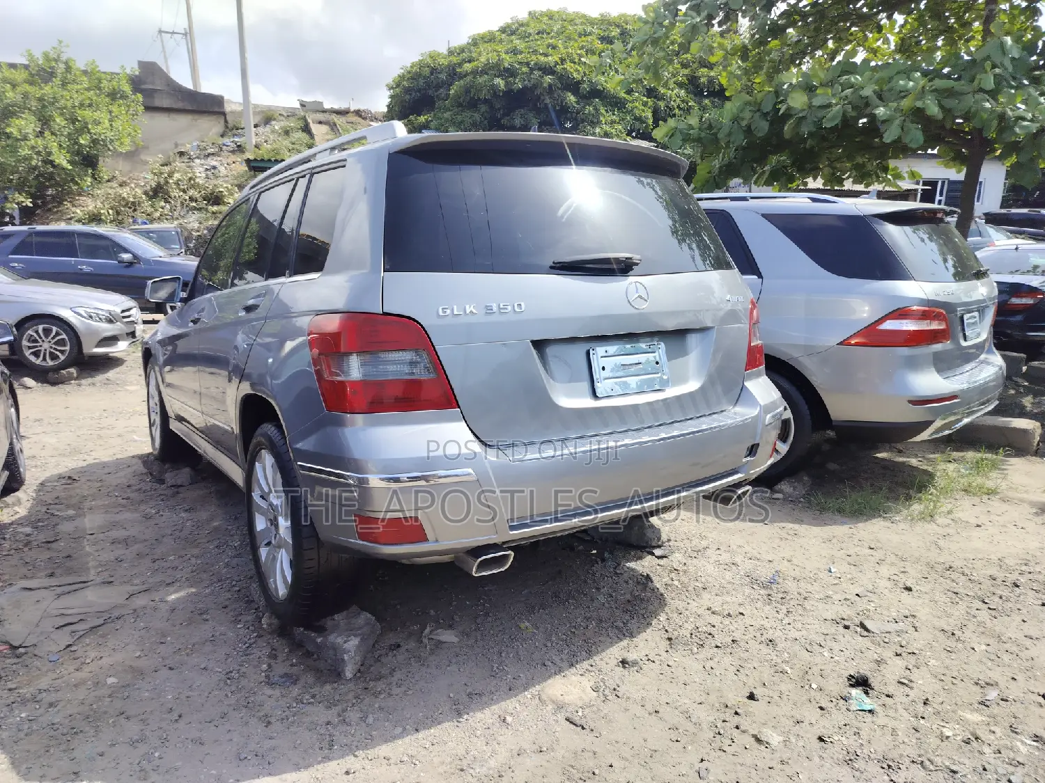 Mercedes-Benz GLK-Class 350 4MATIC 2012 Silver