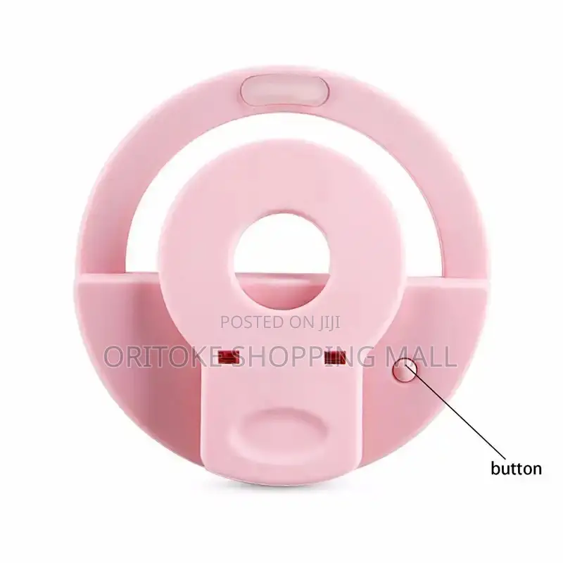 Selfie Ring Light Rechargeable With Inbuilt Battery