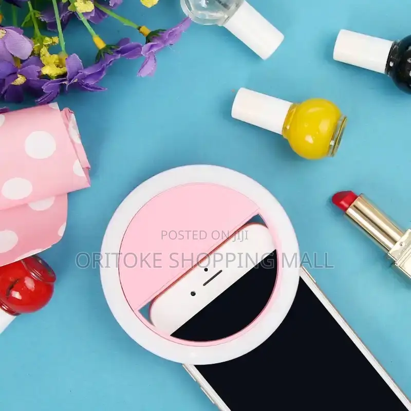 Selfie Ring Light Rechargeable With Inbuilt Battery