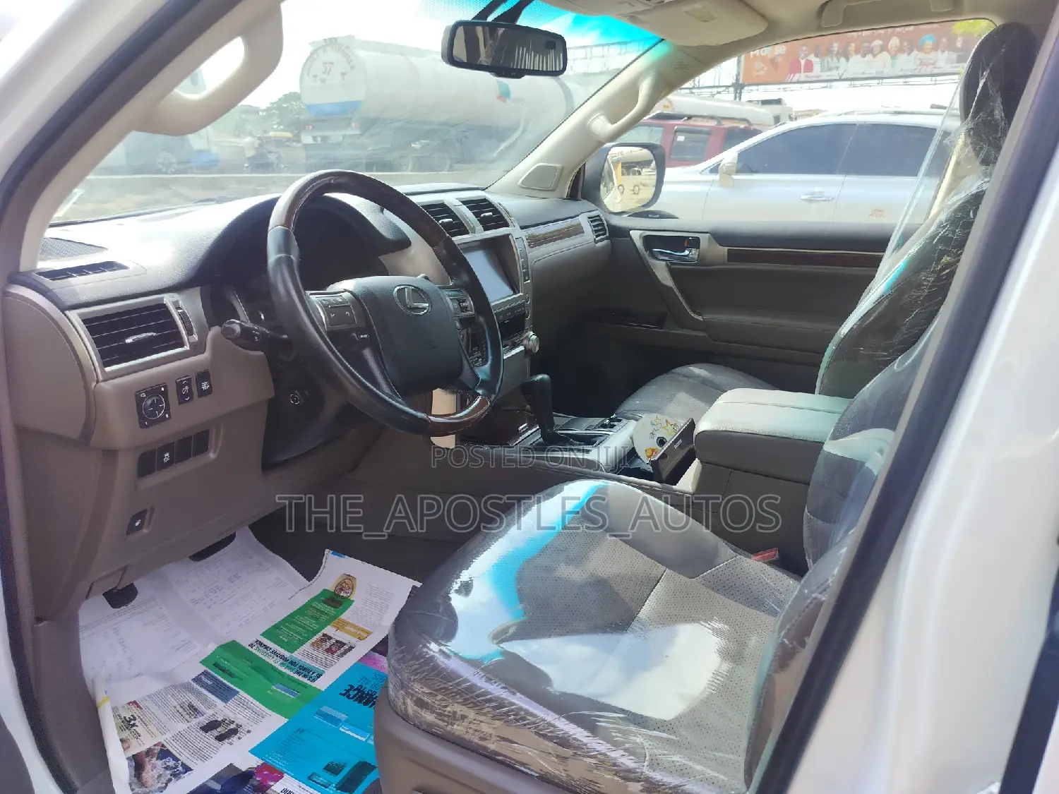 Lexus GX 460 Premium 2012 White