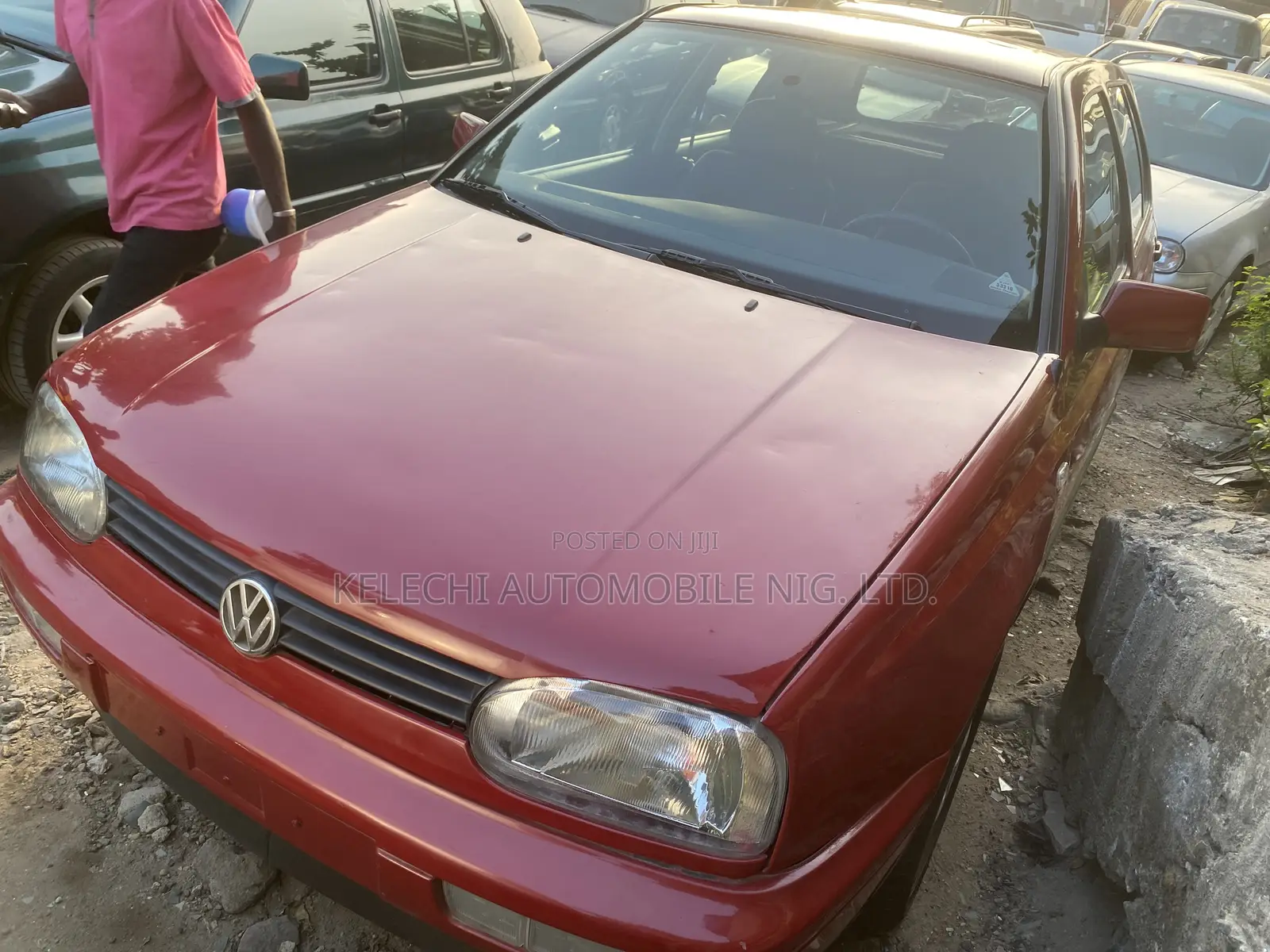 Volkswagen Golf 2003 Red