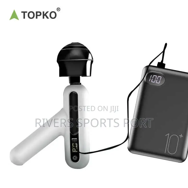 TOPKO Hot Compres Massage Fascia Gun Deep Tissue Massage Gun