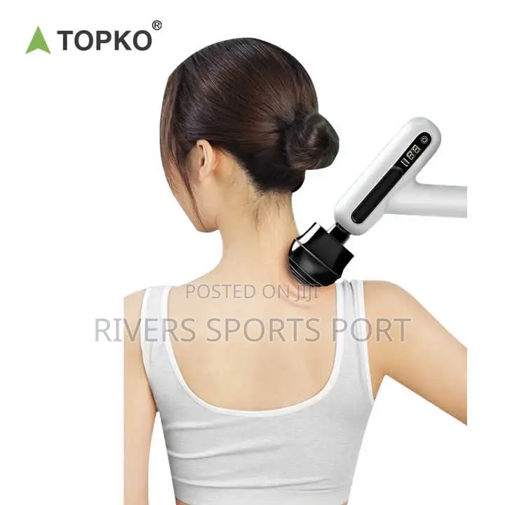 TOPKO Hot Compres Massage Fascia Gun Deep Tissue Massage Gun