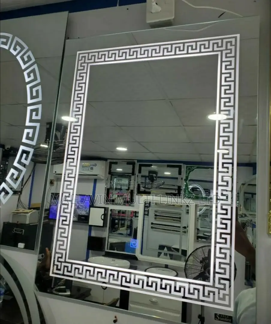 Barber Shop Hair Dressing Salon Mirrors With LED Lights
