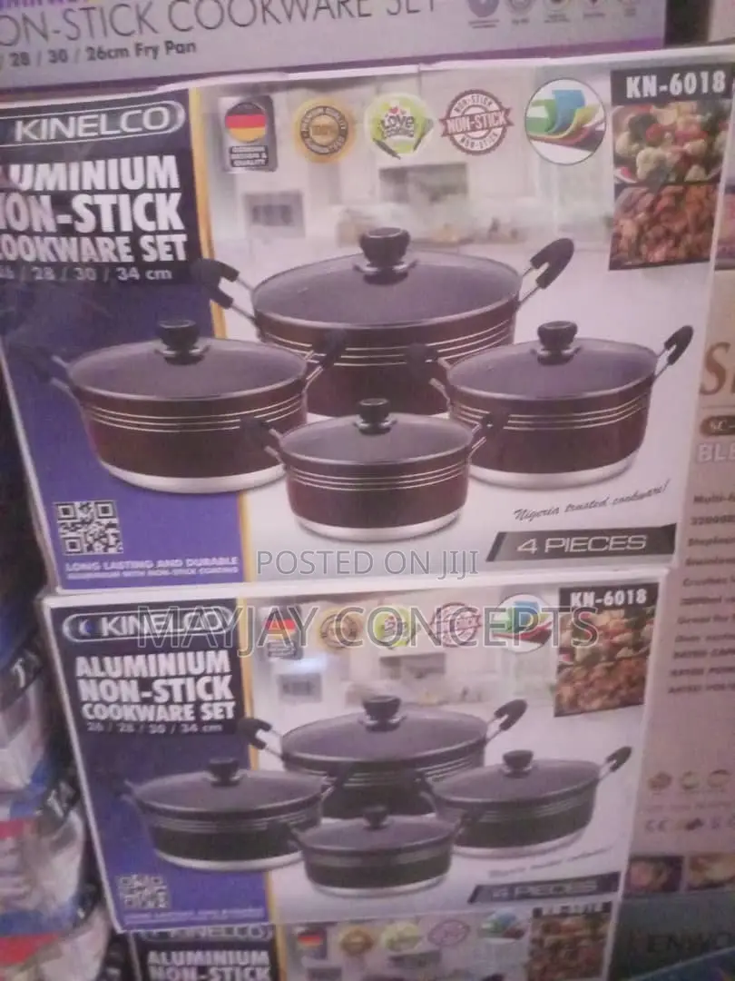 Kinelco Non-Stick Pot-4 Sets-26cm/28cm/30cm/32cm