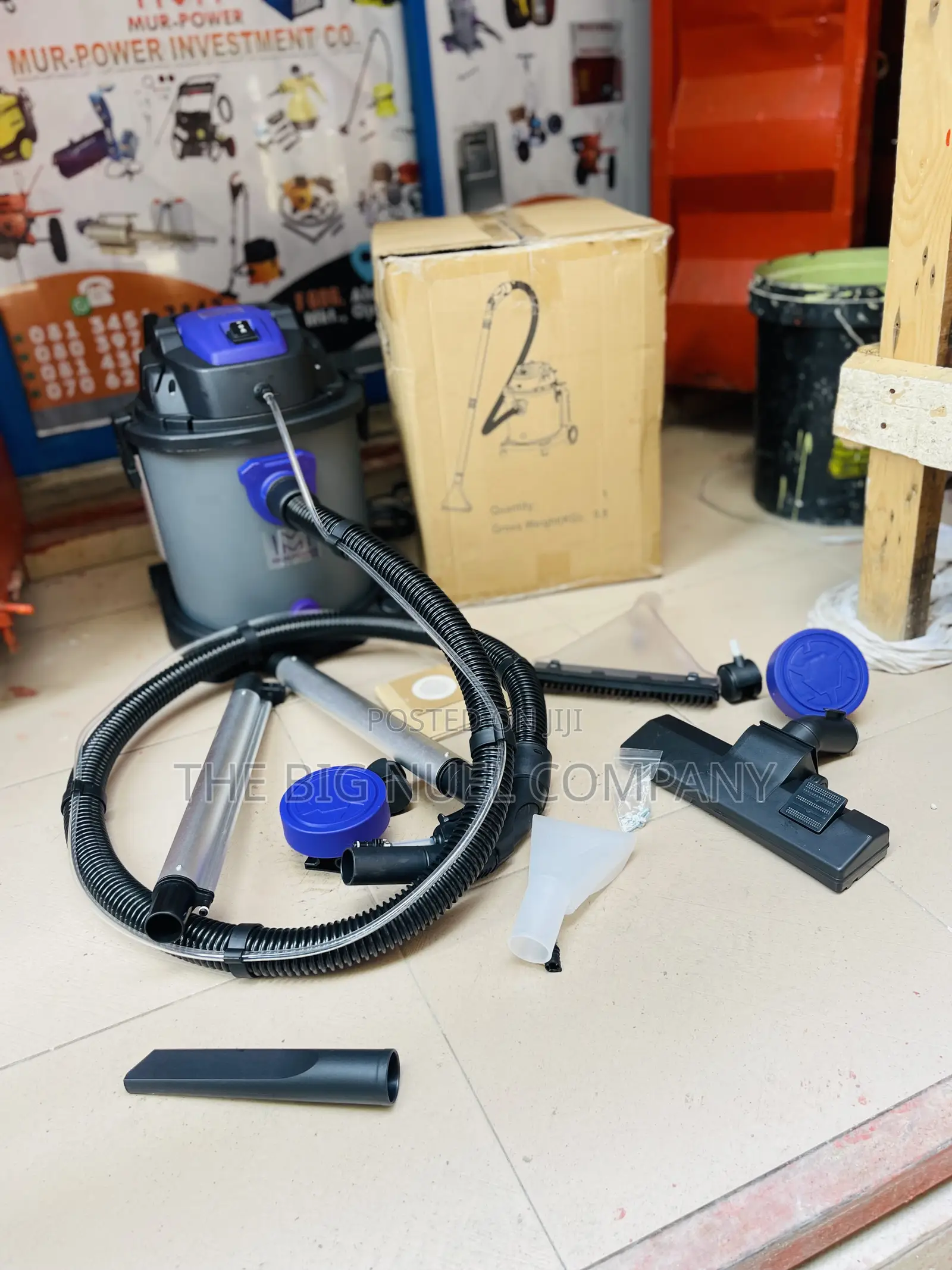 Extractor Upholstery Vacuum Cleaner With Blower 20L
