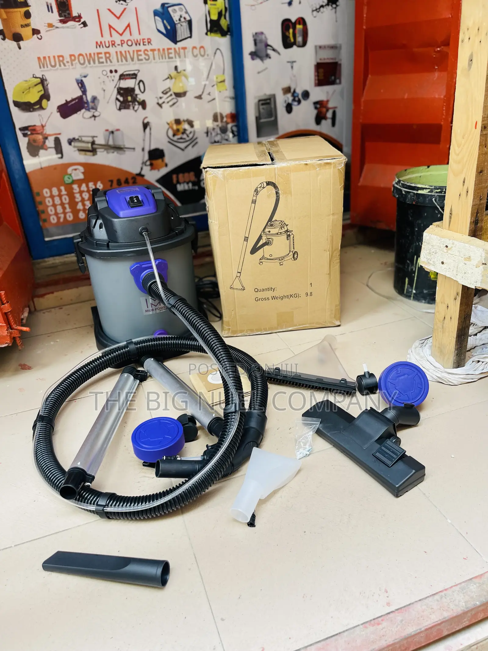 Extractor Upholstery Vacuum Cleaner With Blower 20L
