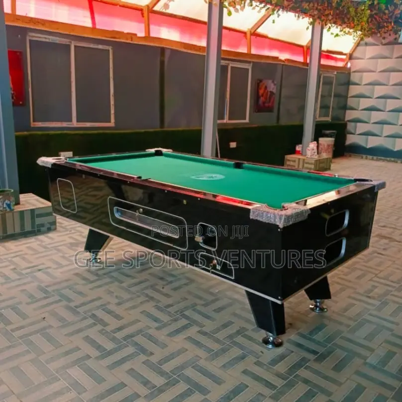 7ft Nice Operated Locally Made Coin Snooker Pool Table