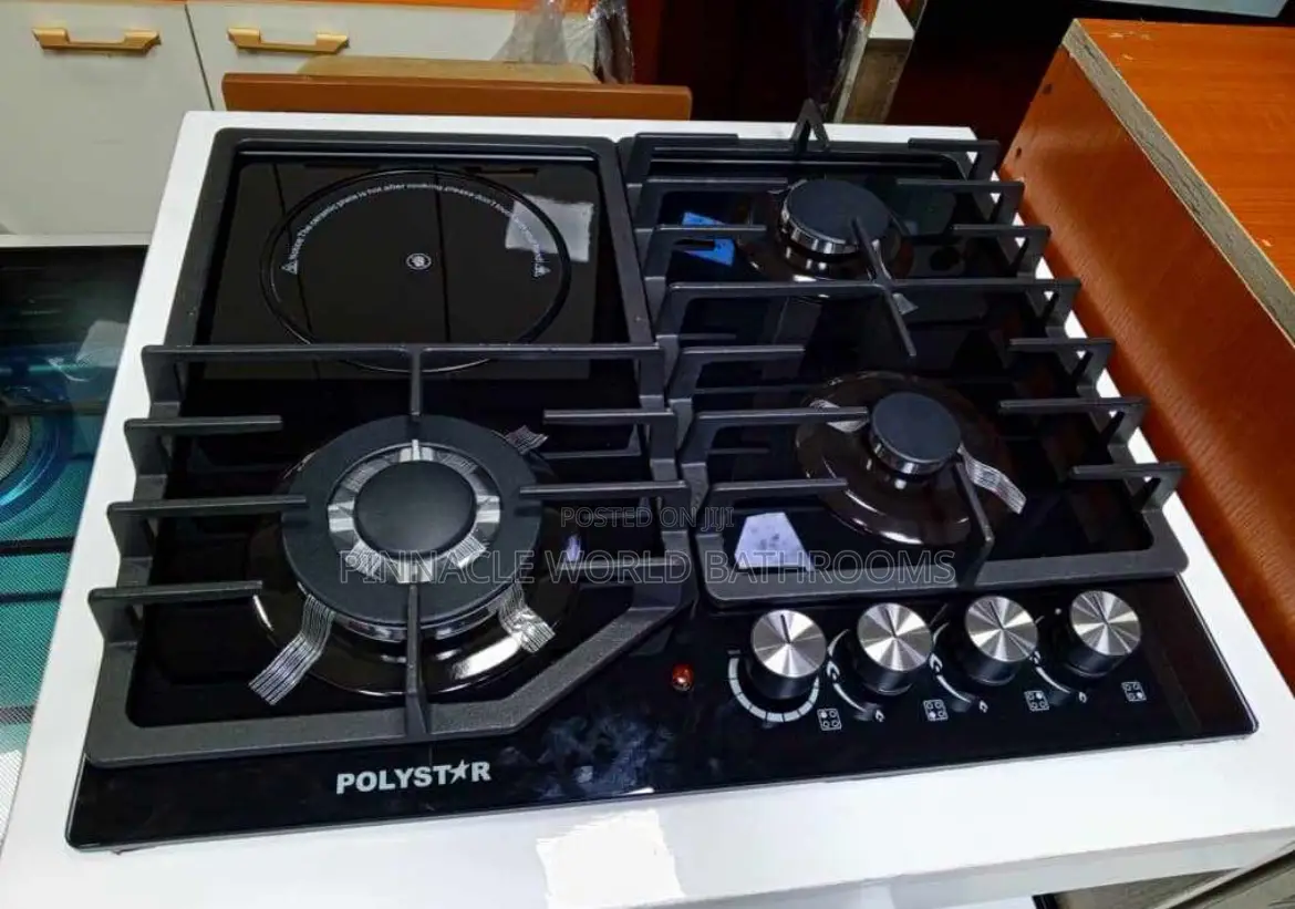 Built in Gas and Electric,1 Electric 3 Gas Burner