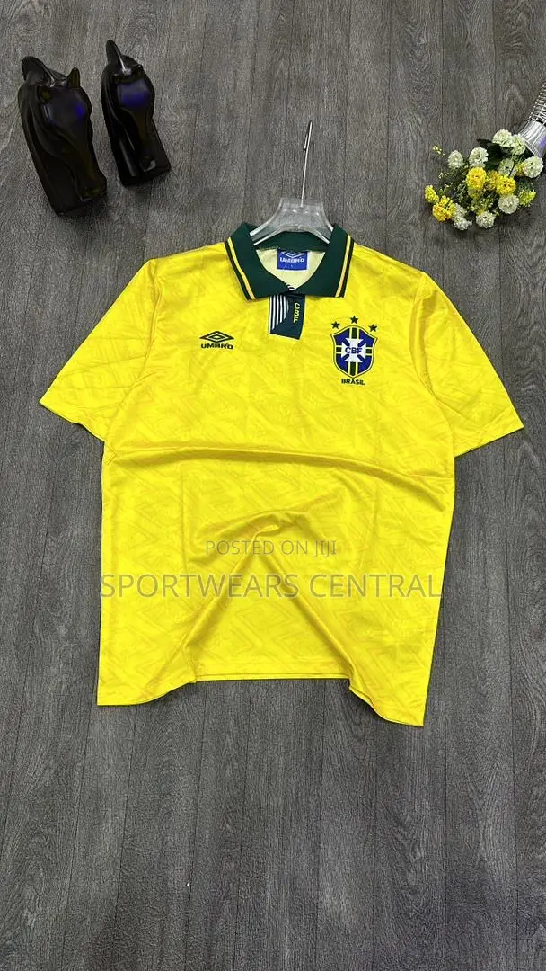 Original 1991/1993 Brzail Home Retro Vintage JERSEY