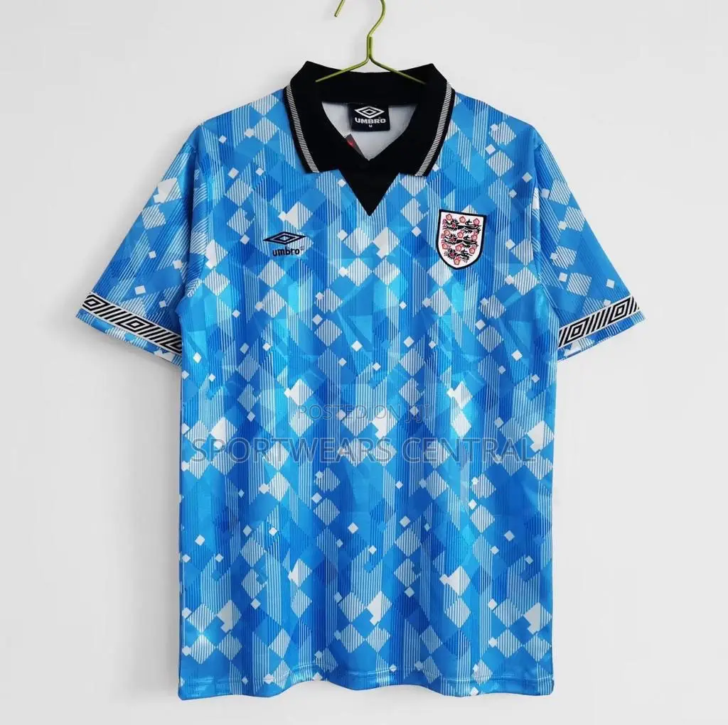 High Quality England 1991 Retro/Vintage Football Jersey
