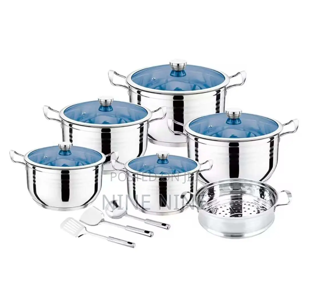 Cookware Pot Combination Cover (14pcs)