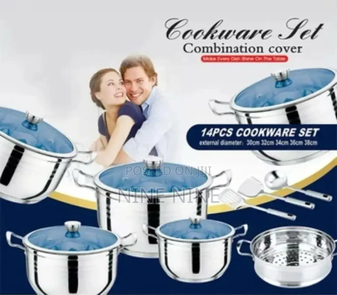 Cookware Pot Combination Cover (14pcs)