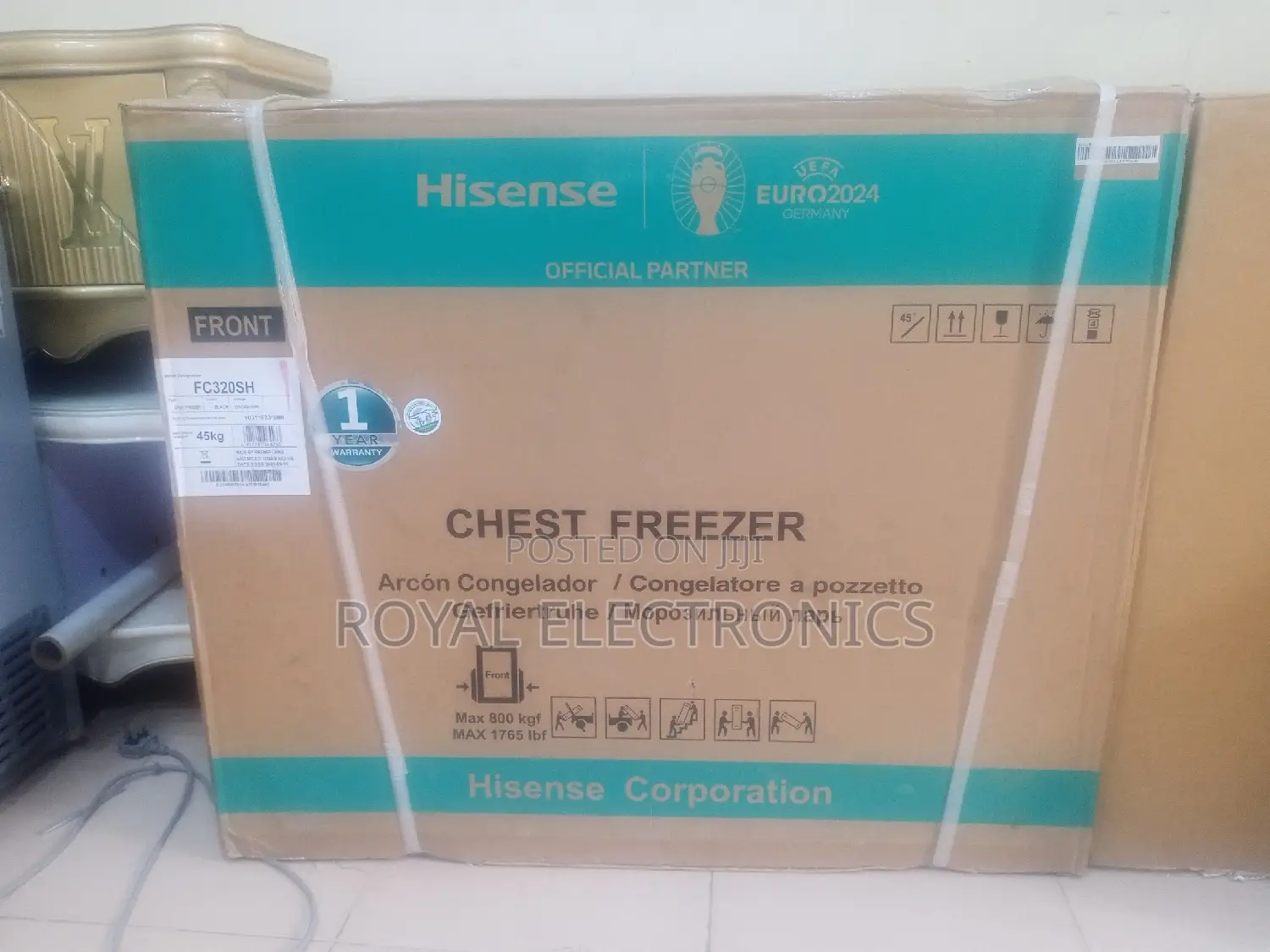 Heavy Duty Hisense Fc320sh 250l Chest Freezer