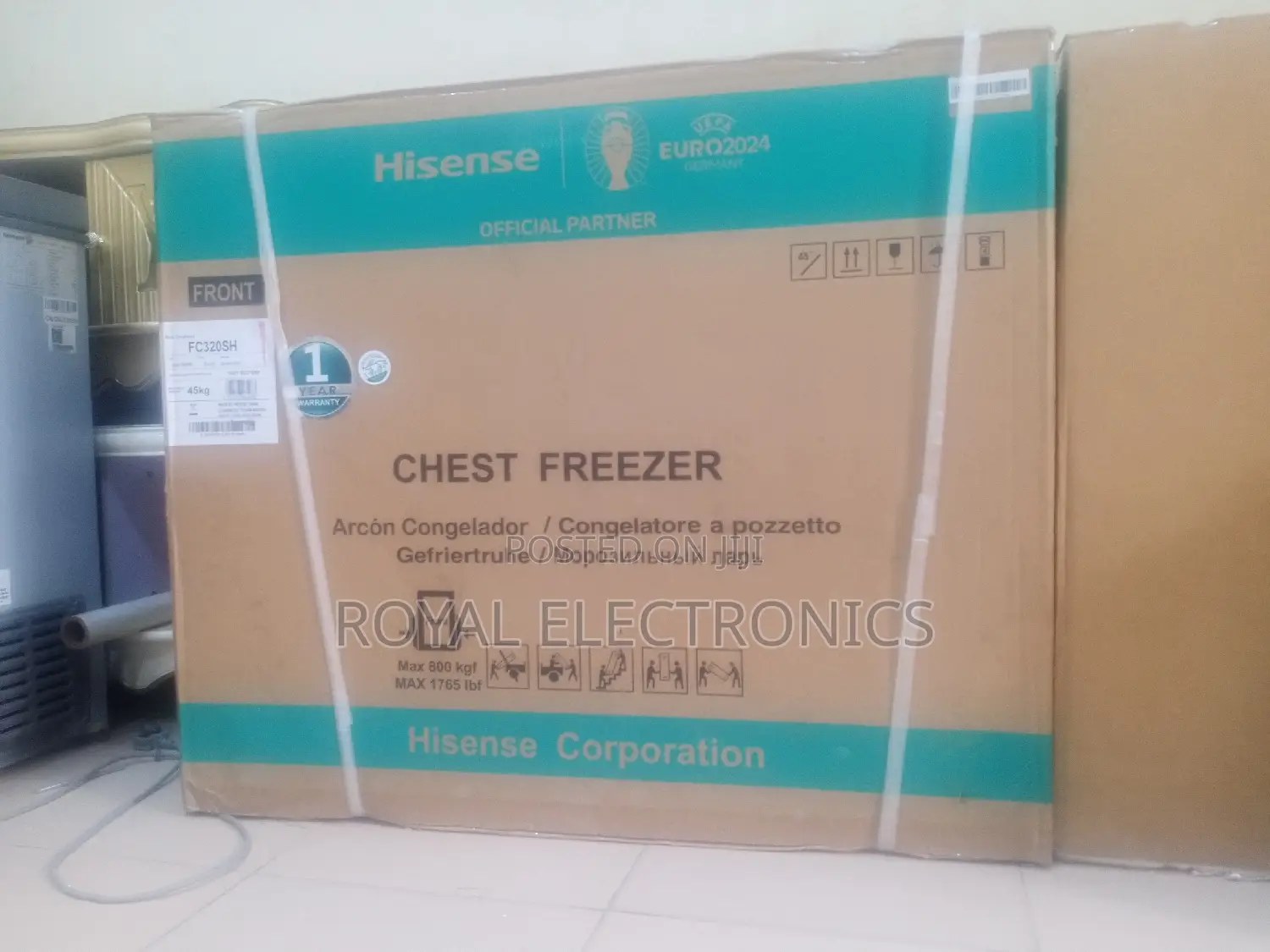 Powerful Hisense Fc320sh 250l Chest Freezer