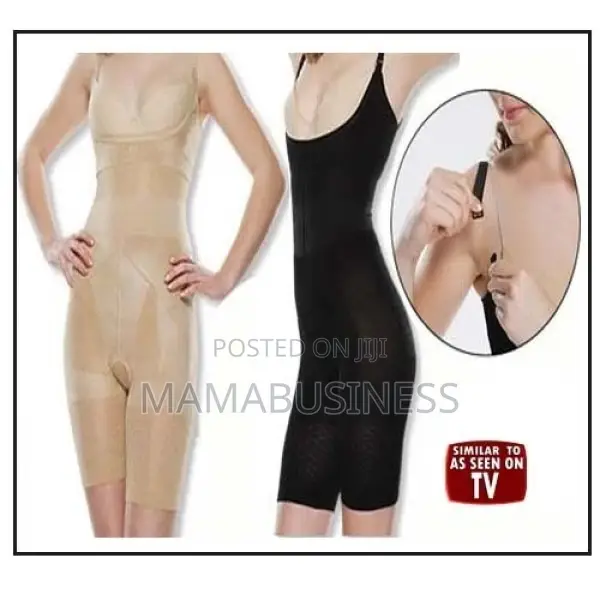 Pack Of 2 Slim Lift Full Body Shaper - Black/Beige