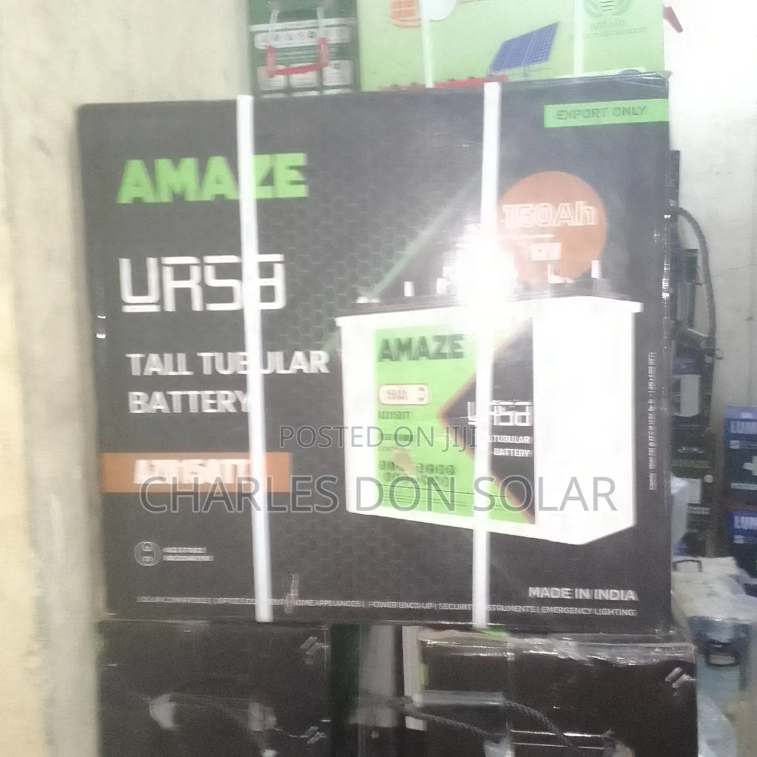 Amaze Tubular Battery