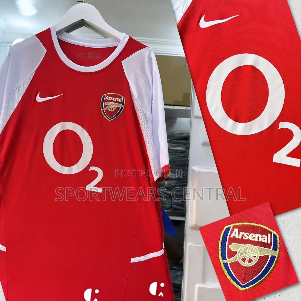 Original Arsenal 2002 Retro/Vintage Football Jersey