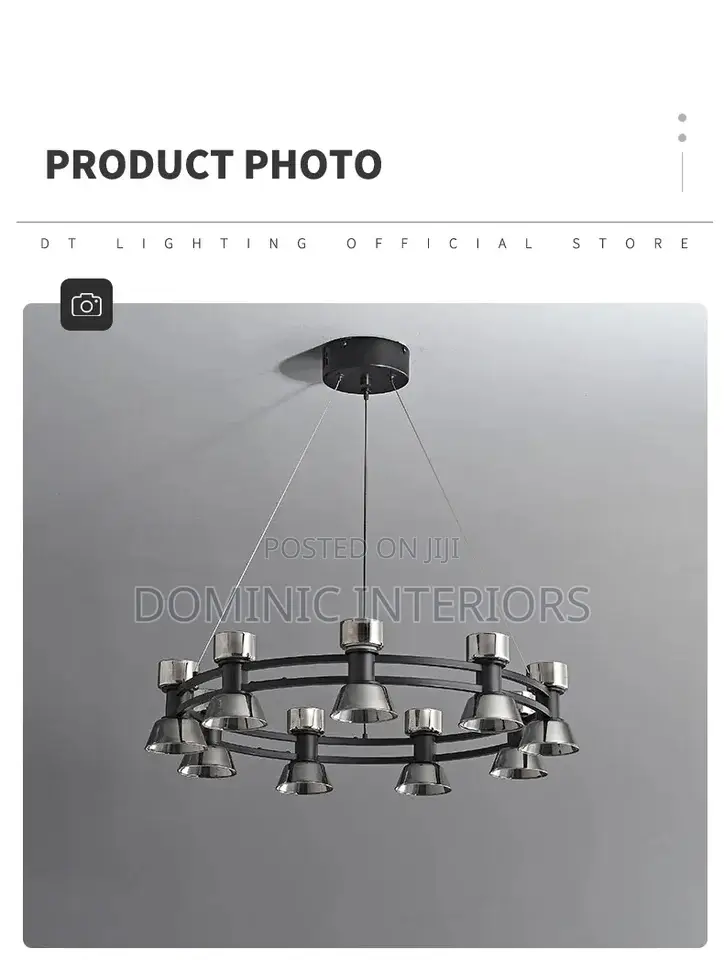 Luxury Round Ceiling Hanging Lamp