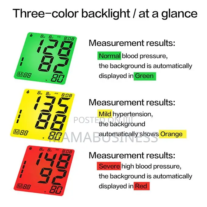 Electronic Blood Pressure Monitor With Voice Function