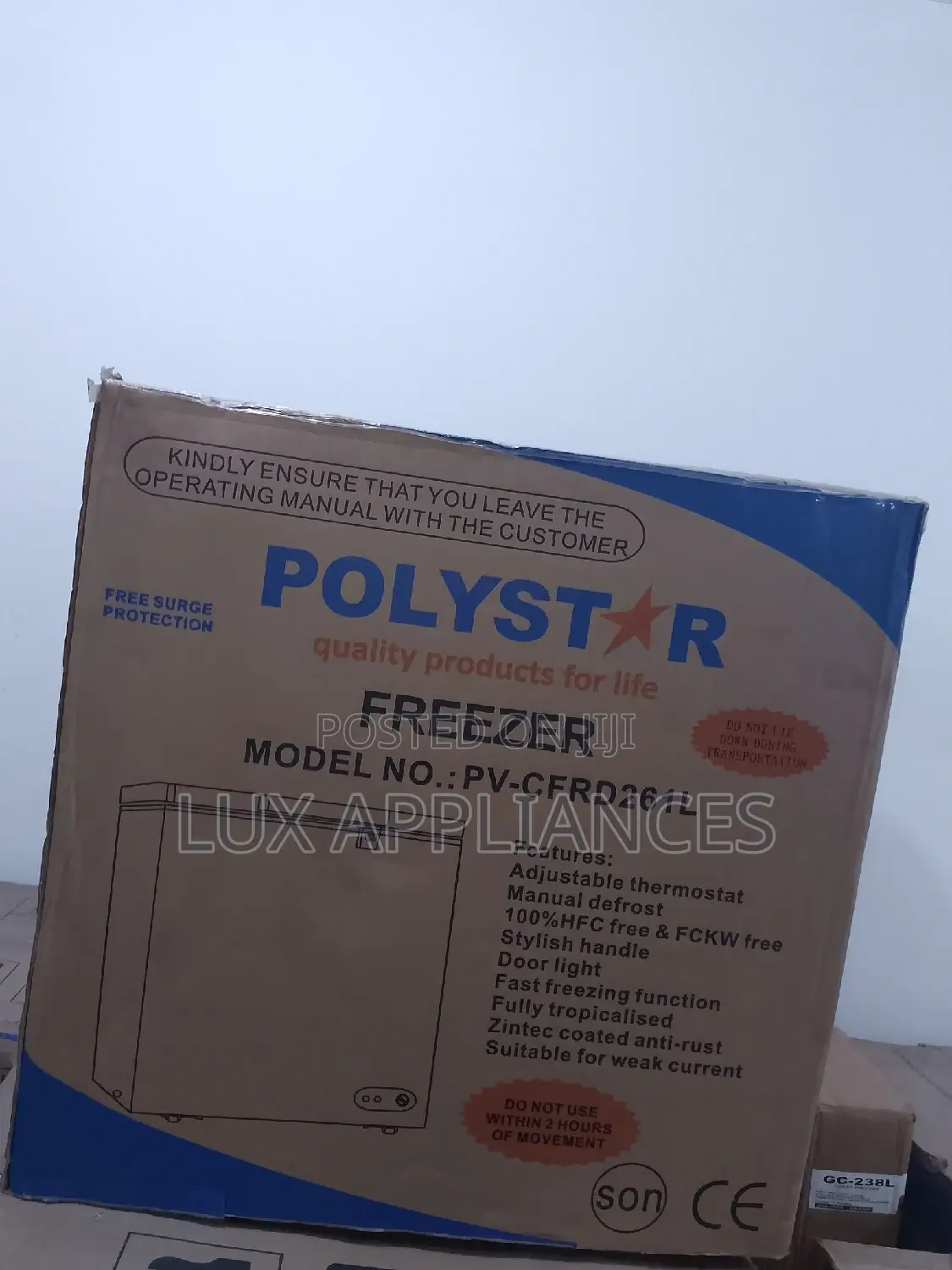 Long Lasting Chest Freezer With Key Lock