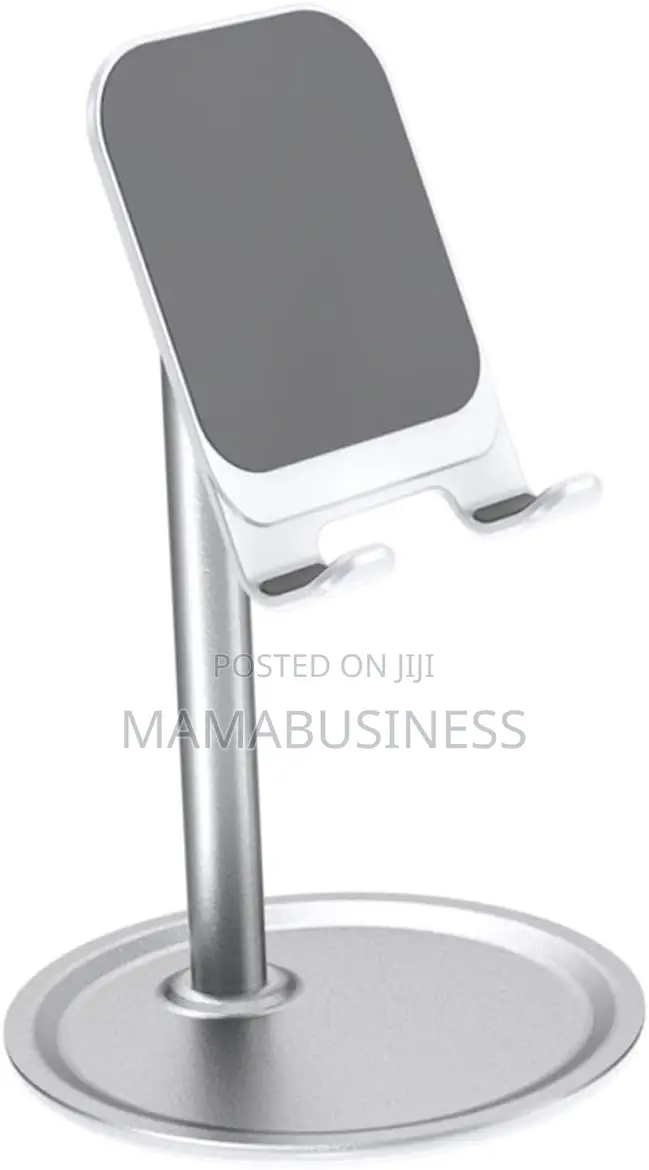 Universal Mobile Phone Stand Desktop Support Holder- White