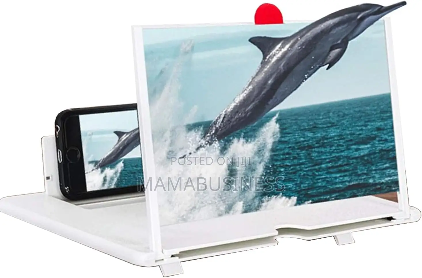 Mobile Phone VIDEO Amplifier Enlarged Screen Magnifier - Whi