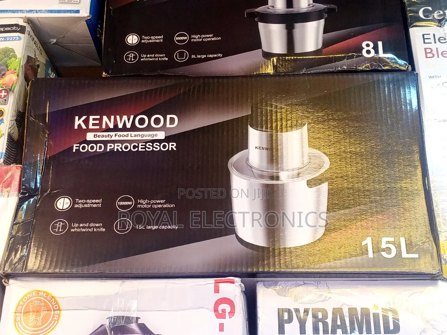 Very New Kenwood Yam Pounder and Food Processor -15l - 1000w