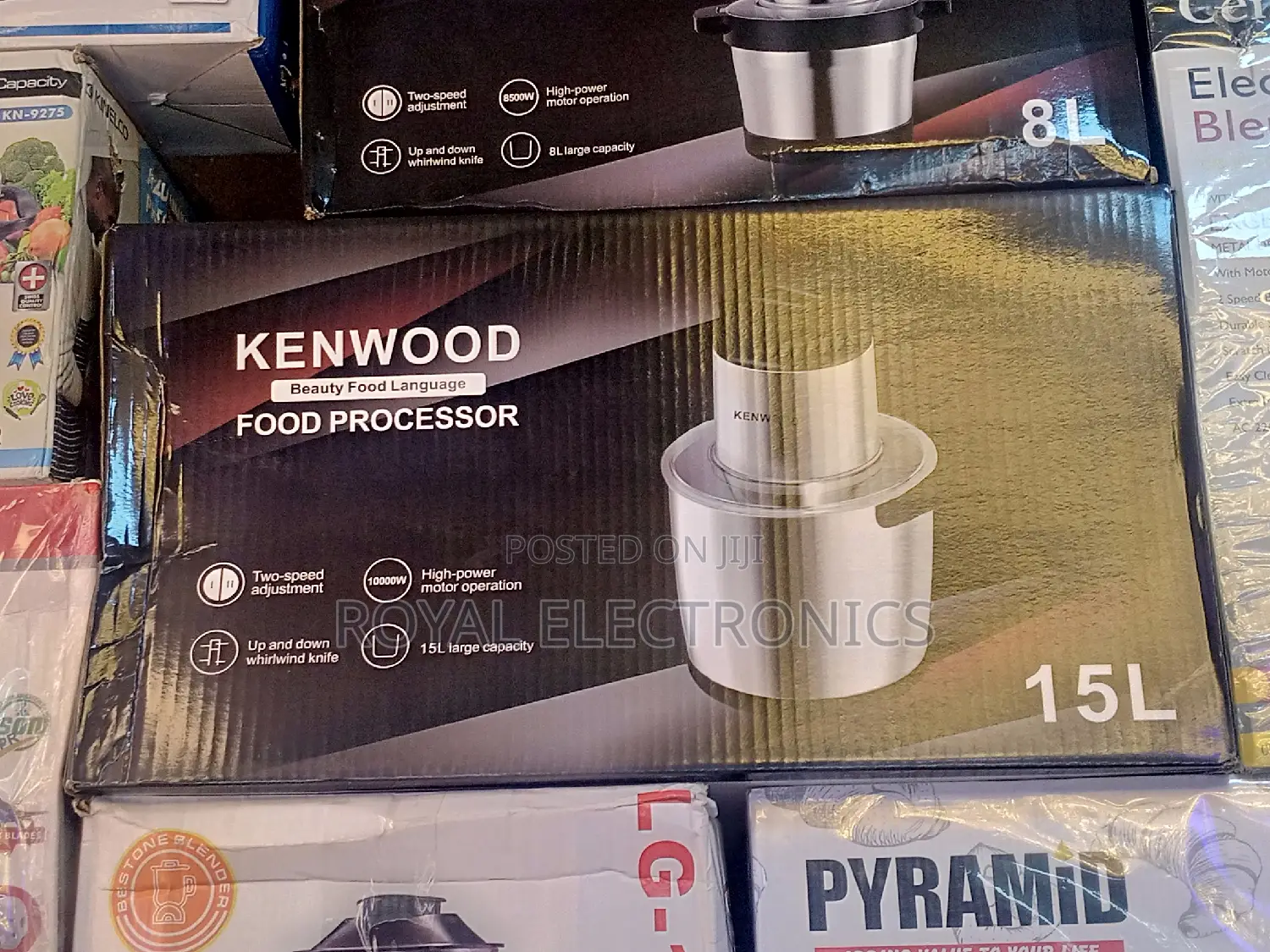 Very New Kenwood Yam Pounder and Food Processor -15l - 1000w