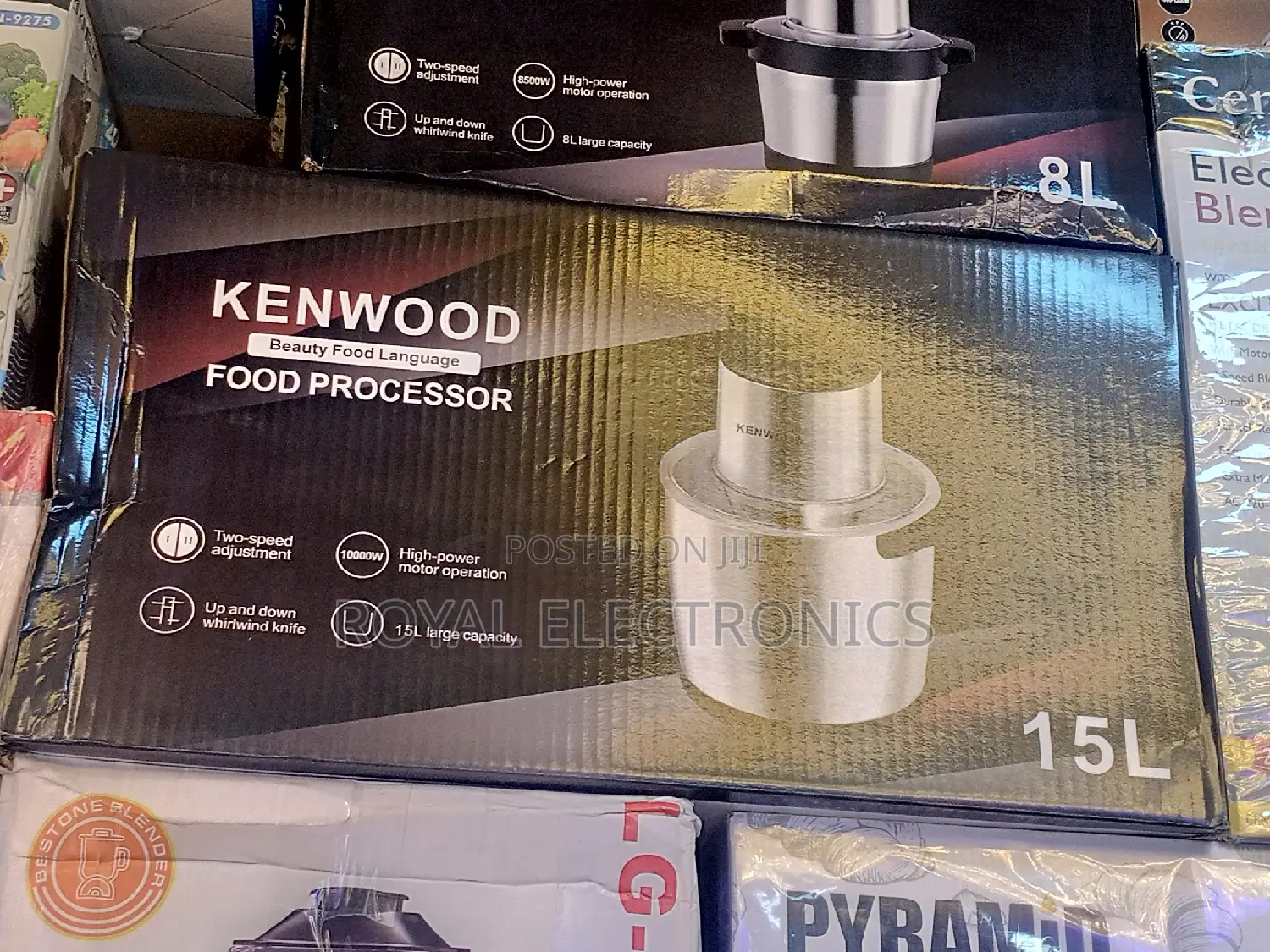 Classic Kenwood Yam Pounder and Food Processor - 15l - 1000w