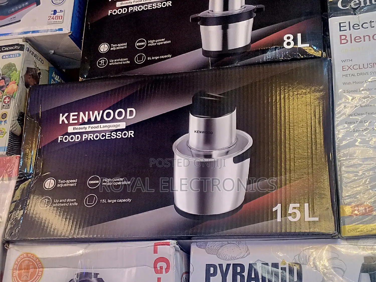 Top Class Kenwood Yam Pounder and Food Processor-15l-1000w