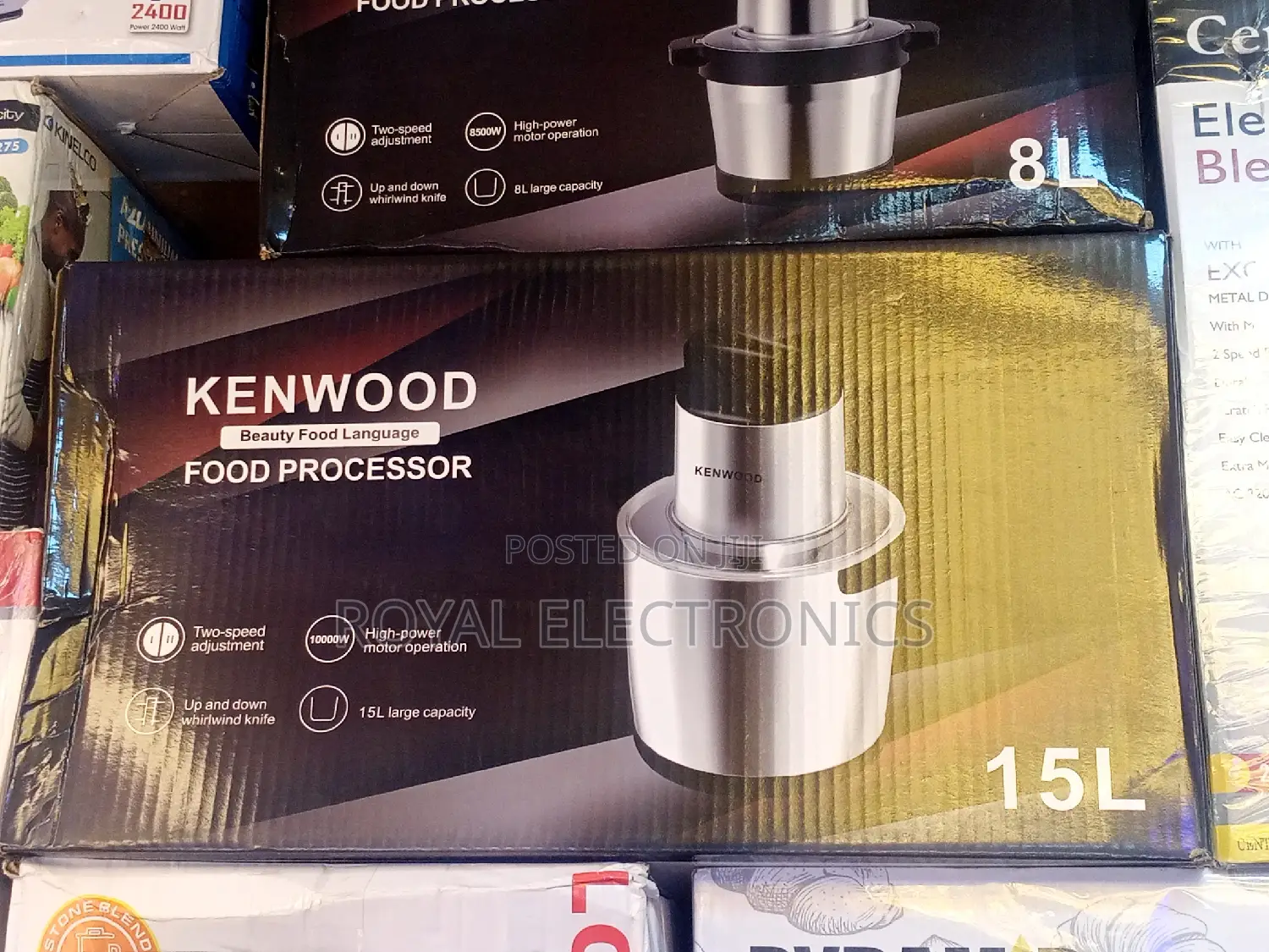 High Quality Kenwood Yam Pounder and Food Procesor-15l-1000w