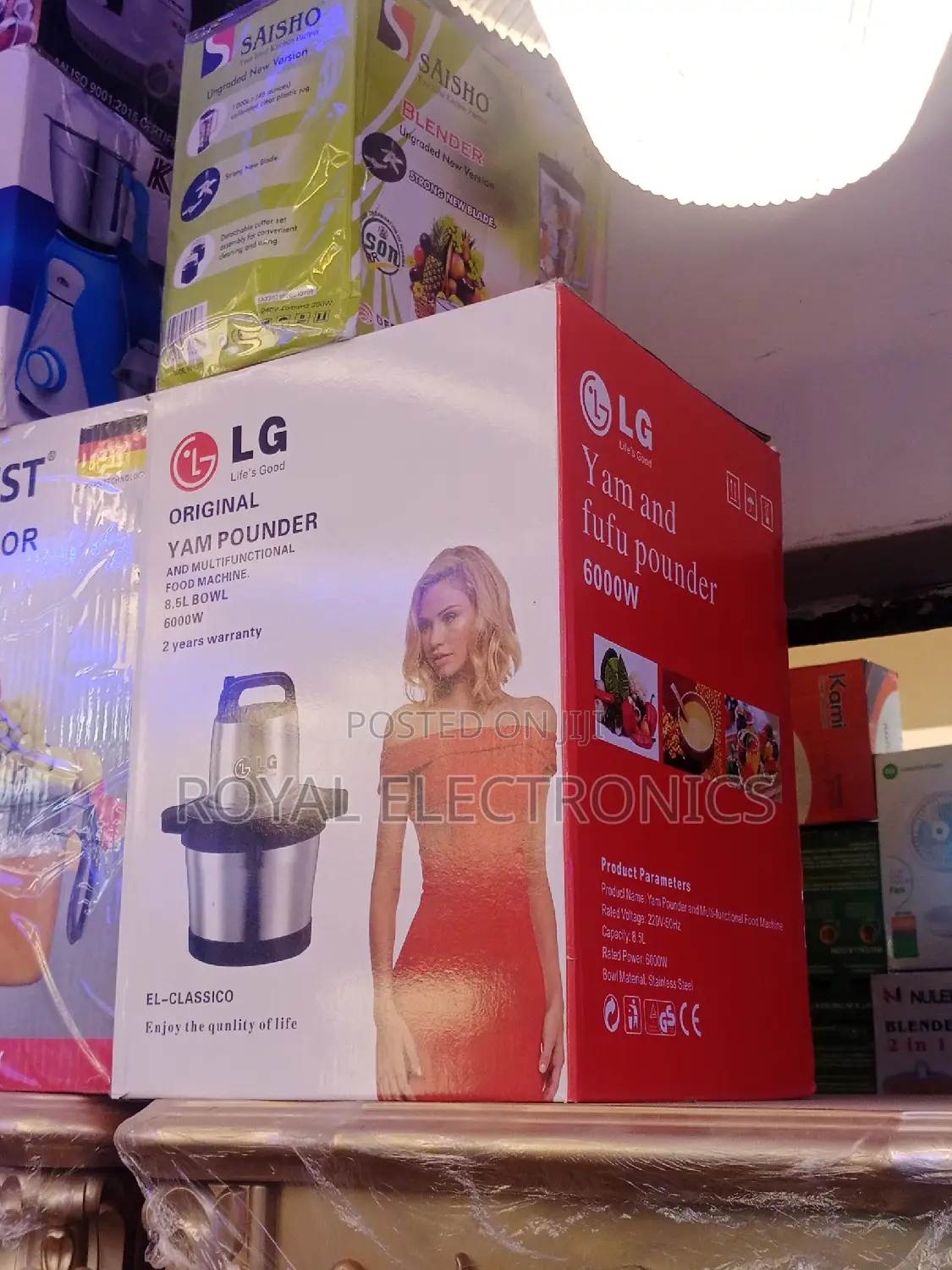 Very New LG Electric Yam Pounder - 8.5L -6000w