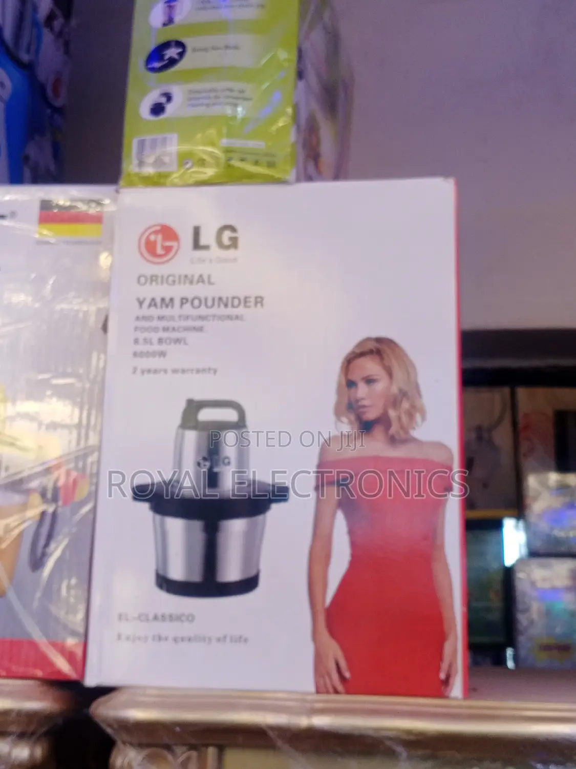 Very New LG Electric Yam Pounder - 8.5L -6000w