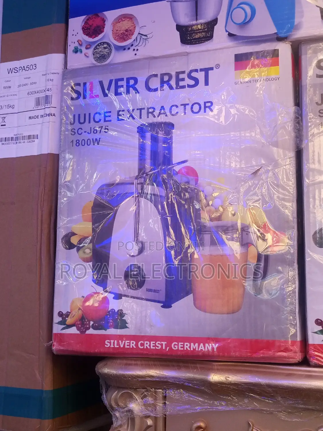 Brand New Silver Crest Premium Juice Extractor (SC-J875)