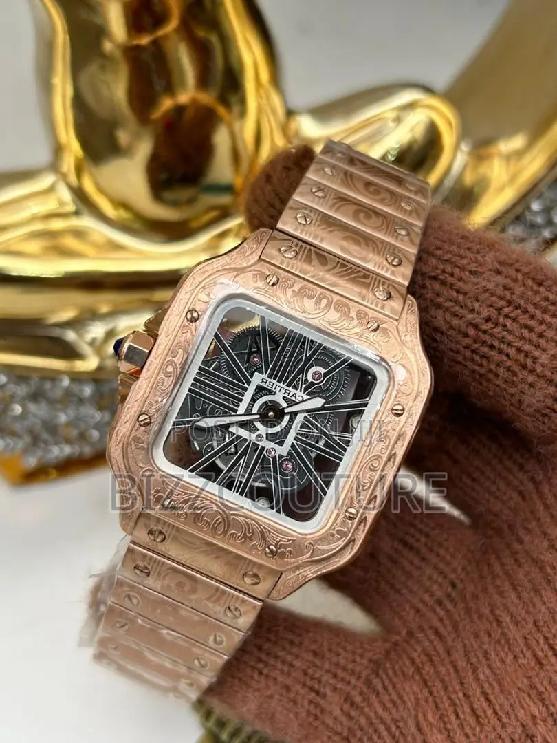 Original CARTIER MECHANICAL GOLD WATCH Available in Store