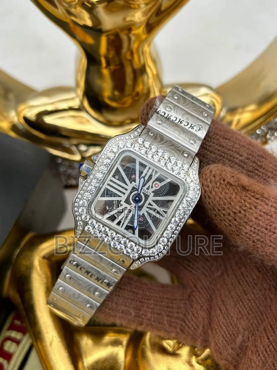 Original CARTIER MECHANICAL SILVER WATCH Available in Store