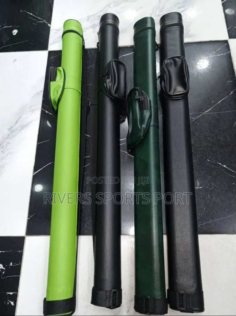 Snooker Cue Stick Tube Carrying Case Adjustable Shoulder Bag
