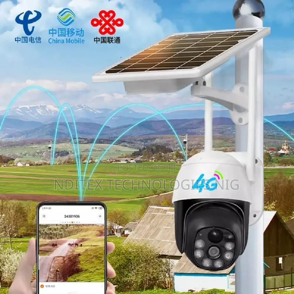 8mp 4g Auto Tracking Solar PTZ Camera
