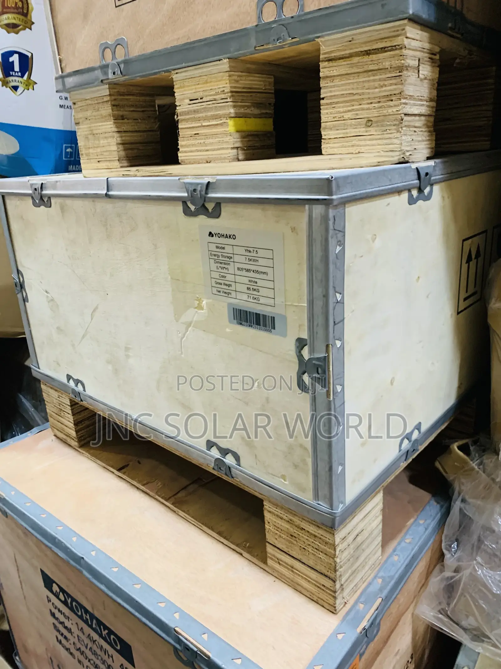 7.5kwh /48v Yohako Lithium Battery