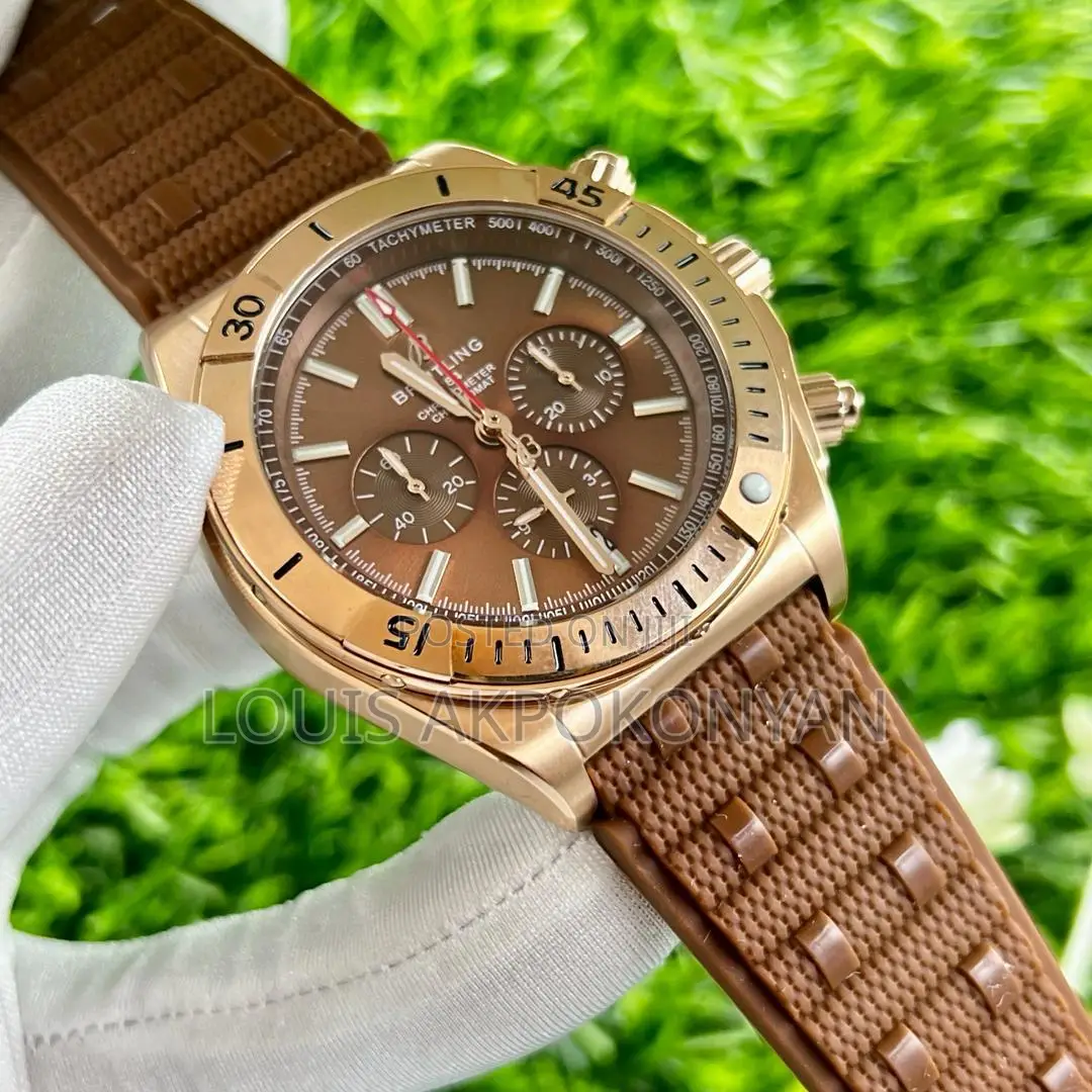 Breitling Rubber Strap Watch