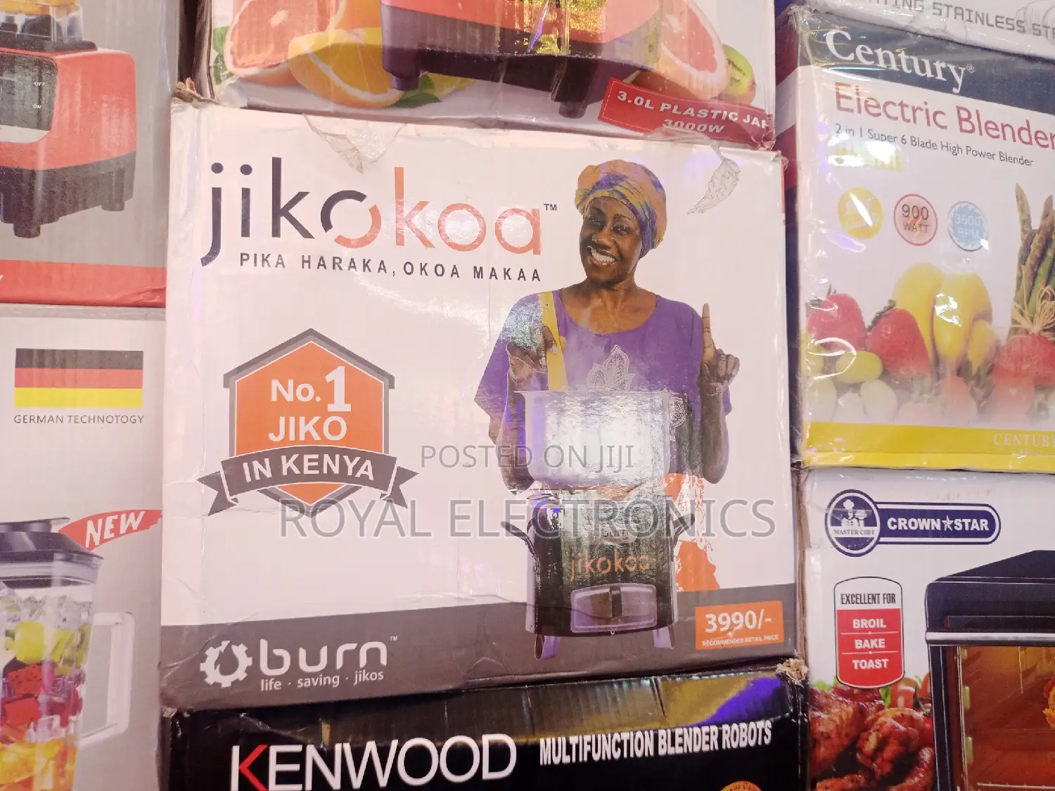 Heavy Duty Jikokoa Charcoal Stove - Medium