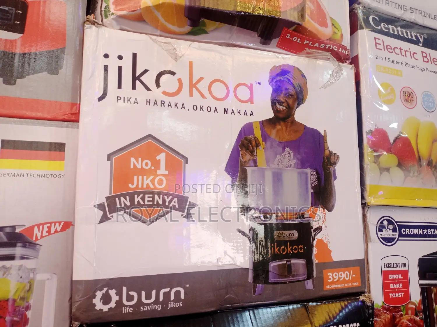 Heavy Duty Jikokoa Charcoal Stove - Medium