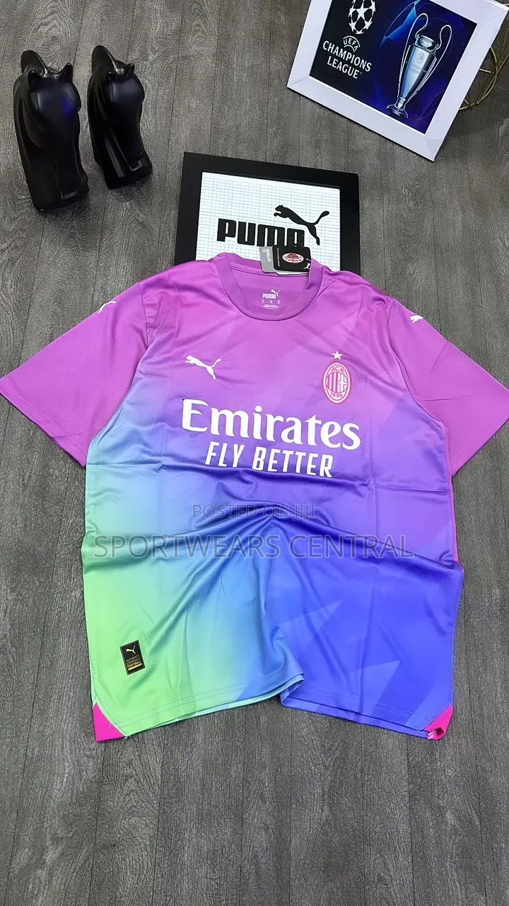 Original 2023-24 Ac Milan Third Jersey